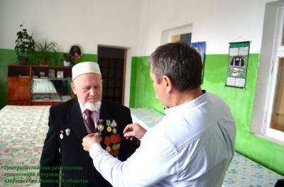 Старейшему имаму Рязанской области вручена медаль